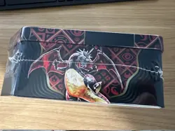 Pokemon Paldean Fates Sealed Charizard Tin Large Tin Contains 5 Booster Packs - Image 5