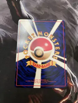 Pokemon 1998 Vintage Mewtwo Japanese Vending Series 1 Glossy Promo - Image 2