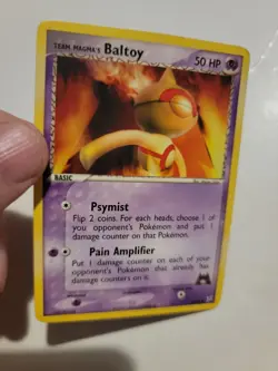 Pokemon TCG Team Magma’s Baltoy Team Magma vs Team Aqua 32/95 Non Holo LP - Image 1