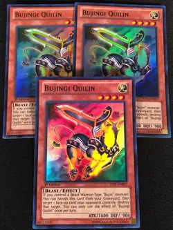 Yugioh Bujingi Quilin JOTL-EN017 1st Super x3 (NM) - Image 1