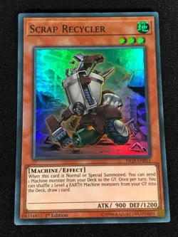 Yugioh Scrap Recycler FIGA-EN051 1st Super (NM) - Image 1