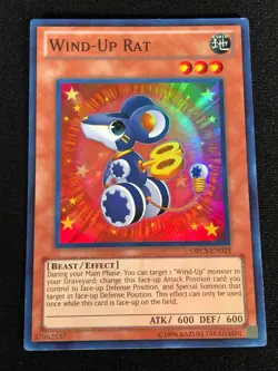 Yugioh Wind-Up Rat ORCS-EN023 Super (NM) - Image 1