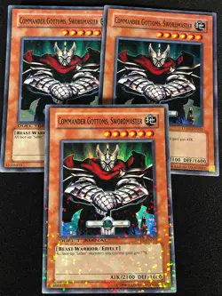 Yugioh Commander Gottoms, Swordmaster DT01-EN022 Super x3 (LP) - Image 1