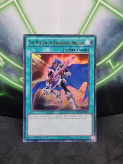 Yugioh The Melody of Awakening Dragon LDK2-ENK26 Ultra Rare 1st Edition LP - Image 1
