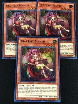 Yugioh Traptrix Mantis COTD-EN030 1st Super x3 (NM) - Image 1