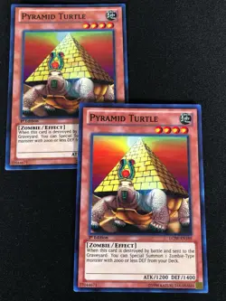Yugioh Pyramid Turtle LCJW-EN189 1ST Super x2 (NM) - Image 1