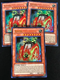 Yugioh Kasha LCGX-EN206 Ultra x3 (NM) - Image 1