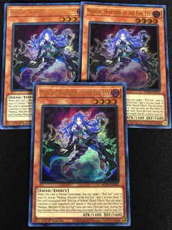 Yugioh Medusa Watcher of the Evil Eye MP20-EN233 1st Ultra x3 (NM) - Image 1