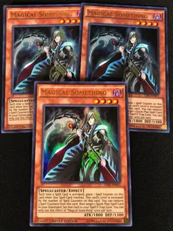 Yugioh Magical Something TDIL-ENSP1 Ultra x3 (NM) - Image 1