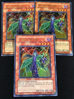 Yugioh Violet Witch CRMS-EN097 Ultra x3 (LP) One is 1st - Image 1