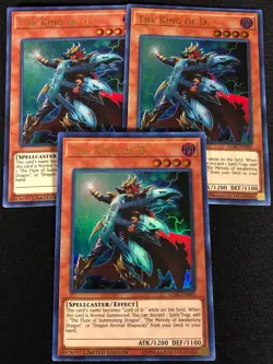 Yugioh The King of D. LC06-EN002 Ultra x3 (NM) - Image 1