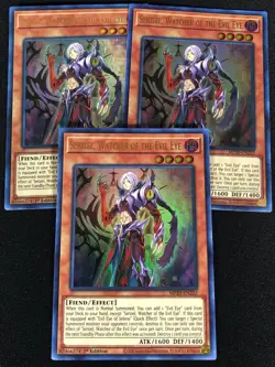 Yugioh Serzeil, Watcher of the Evil Eye MP20-EN232 1st Ultra x3 (NM) - Image 1