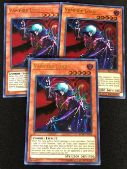 Yugioh Vampire Lord LCKC-EN024 Ultra (NM) - Image 1