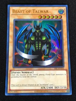 Yugioh Beast of Talwar PSV-EN103 Ultra (NM) - Image 1