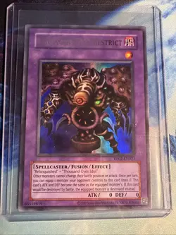 Yugioh! Thousand-Eyes Restrict RP02-EN021 Ultra Rare 2020 Reprint Near Mint - Image 1
