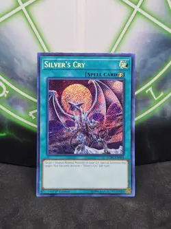 Yugioh Silver's Cry LCKC-EN034 Secret Rare 1st Edition NM - Image 1