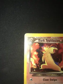 Dark Typhlosion 10/105 Pokemon Card TCG Neo Destiny Holo (MP) - Image 4