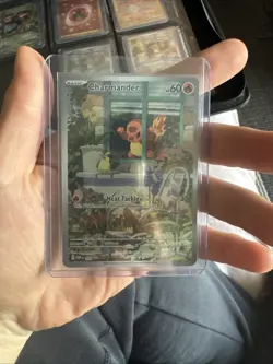 Charmander 44 Scarlet & Violet Obsidian Flame Promo Card Holo TAG 10 Gem Mint - Image 1