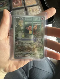 Charmander 44 Scarlet & Violet Obsidian Flame Promo Card Holo TAG 10 Gem Mint - Image 2