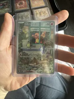 Charmander 44 Scarlet & Violet Obsidian Flame Promo Card Holo TAG 10 Gem Mint - Image 3