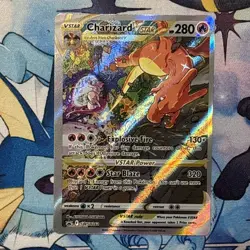 Pokemon Card - Charizard VSTAR 280 HP Explosive Fire & Star Blaze #SWSH262 - Image 1