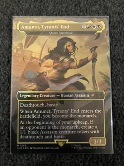 Magic MTG Amunet, Tyrants' End - Queen Marchesa (Rainbow Foil) - Secret Lair SLD - Image 1