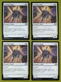 Archway Angel x4 Ravnica Allegiance 4x Playset Magic the Gathering MTG - Image 1