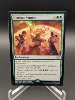 MTG Glorious Sunrise Innistrad: Crimson Vow 200/277 Regular Rare - Image 1
