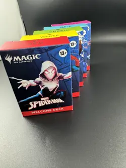 Magic The Gathering Marvel Spider-Man Welcome Deck Complete Set- SDCC MTG NEW - Image 2