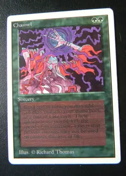 CHANNEL : UNLIMITED : MTG : 1993 : FAIR : SEE PHOTO'S - Image 1