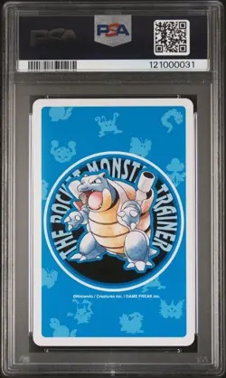 PSA 10 POP 8 Surfing Pikachu #025 Pokemon Playing Card Poker Blue Ace of Spades - Image 2