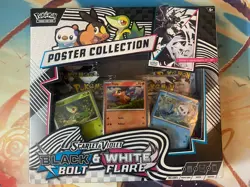 Pokemon Black Bolt and White Flare Poster Collection Box - Image 1