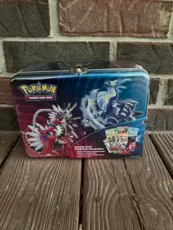 NEW-Pokemon TCG Sword & Shield MIRAIDON & KORAIDON Fall 2023 Collector Chest Tin - Image 1