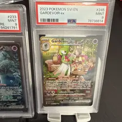 Gardevoir EX 233/091 and 245/198 Paldean Fates Pokemon Scarlet Violet - PSA 9 - Image 4