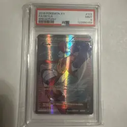 Pokemon Skyla 122/122 XY Breakpoint 2016 Full Art #122 MINT PSA 9 - Image 1