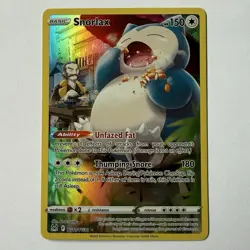 Snorlax TG10/TG30 Swsh11 Lost Origin Trainer Gallery Ultra Rare Holo Pokemon NM - Image 1