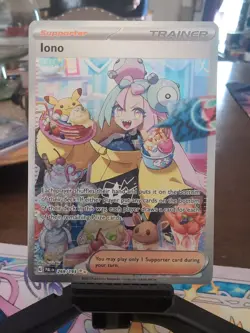 Iono - 269/193 - Special Illustration Rare Pokemon Paldea Evolved NM - Image 1