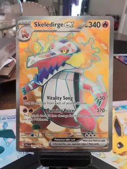 Skeledirge ex - 233/193 - SV02: Paldea Evolved Ultra Rare Pokemon TCG NM - Image 1