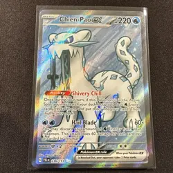 Pokemon - Paldea Evolved - Chien Pao EX - Full Art - Ultra Rare -236/193 - Image 1