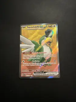 Squawkabilly ex 247/193 Full Art Ultra Rare SV02: Paldea Evolved NM Pokemon - Image 1