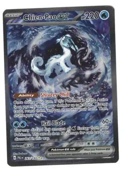 Pokemon TCG: Chien-Pao ex (Spec. Illus. Rare) - 261/193- S&V Paldea Evolved - NM - Image 1