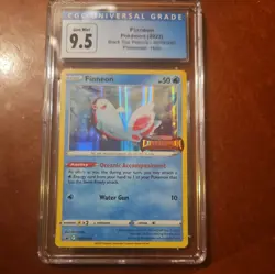 2022 Pokemon TCG: Lost Origin #SWSH240 Finneon Black Star Promo - Image 1