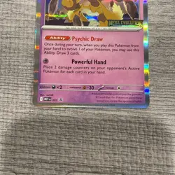 Alakazam (003) Mega Evolutions Promo​ - Near Mint Pokemon TCG Stamped Promo - Image 4
