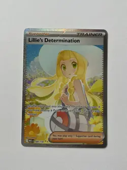 Pokemon Mega Evolution Lillie's Determination SIR 184/132 - Near Mint - Image 1