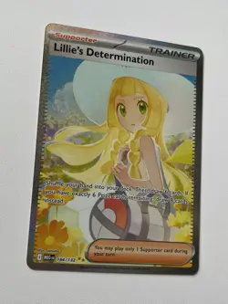 Pokemon Mega Evolution Lillie's Determination SIR 184/132 - Near Mint - Image 2