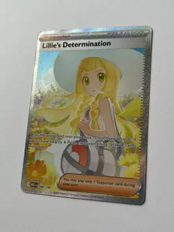 Pokemon Mega Evolution Lillie's Determination SIR 184/132 - Near Mint - Image 3