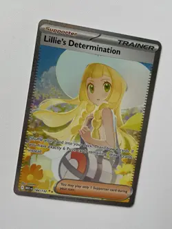 Pokemon Mega Evolution Lillie's Determination SIR 184/132 - Near Mint - Image 4