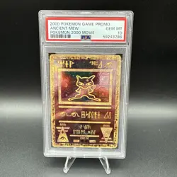 2000 Pokemon Ancient Mew PSA 10 GEM MINT Pokemon Movie Promo Shiny - Image 1