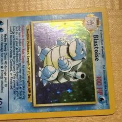 Pokemon BASE SET Blastoise 002/102 Holo Rare 1999 - Excellent Condition - Image 4