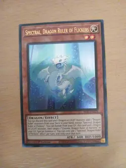 Yu-Gi-Oh! Spectral, Dragon Ruler of Flickers (ALIN-EN018) - Ultra Rare - Image 1